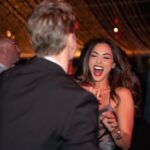 Lindsey Morgan Instagram - Ok, fine. Some evidence. Thank you @kaleycuoco & @tommypelphrey for throwing a wicked party & for falling in love for us all to enjoy 🥰 Many congratulations again 🤍 We can’t wait to meet Baby Girl Pelphrey 😍🥰