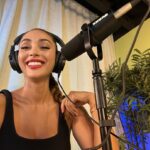 Lindsey Morgan Instagram - Baby’s (sorta) first podcast! Honored to chat with friend @karenadawn & founder of @the.big.silence on all things mental health, healing & my personal journey. I think we broke the record for the longest pod cast on her show…but honestly, I could talk for hours about it. Mental Health is something I am deeply passionate about and to obliterate the stigma surrounding it. I believe we must share in order to heal for only then, we can live fully in our light ✨ I hope you enjoy if you choose to listen and I wish you love & light on your journey. Links are in @the.big.silence & @karenadawn bios ✨🤍