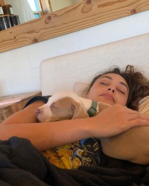 Lindsey Morgan Instagram - Heaven gained another Angel on Sunday.
Unfortunately, our little Odessa did not make it and passed away in mine and @shaun_sipos ‘ arms.
Life and especially, Death can be confusing. I still don’t know why innocence is punished and evil can be rewarded. 
But all I do know is that I am so grateful for the small amount of time we did have with her. I think we were meant to show her love (something her previous owners clearly did not) and give her safe passage home.
Although our time together was brief; the impact everlasting.
Thank you Odessa for teaching me to love with my whole heart irregardless of time or circumstance and to treat myself and others with alittle more softness ♥️
thank you everyone for your prayers and kind words and helpful tips ♥️🙏🏽