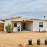 Lindsey Morgan Instagram - Please welcome The Joshua Tree Homestead 🌵✨ Shaun has been building our little desert get-away cabin for over two years and now she is finally ready. She is our second home but we wanted to open our doors, (when we aren’t there) so everyone can enjoy some Joshua Tree magic. Book your stay now ✨🌵 Link is in the bio Joshua Tree, California