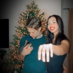 Lindsey Morgan Instagram - 2020 coming in with that twist ending ♥️ . . . Thank you my love, @shaun_sipos for making me the happiest I’ve ever been, every damn day since I met you... and now for the rest of my life ♥️ no pressure . . . I can’t wait to see what unfolds next for us on our great, big life adventure ♥️