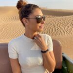 Mélanie Dedigama Instagram - #desert 🐪 . On se retrouve samedi 2 Janvier sur @tf1 dans @50inside merci @impalagram . #dubai #50minutesinside #tf1 Dubai, United Arab Emirates