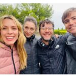 Maggie Civantos Instagram - Hoy si que el revoltijo de emociones es grande! mixed feelings … it’s a wrap!🎥 #versalles Os voy a extrañar… I’m going to miss you, chingones! 🖤 Monterey, Mexico
