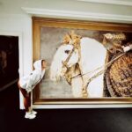 Maggie Civantos Instagram - Super impressed by the modern style, elegance and mixture of classic art at this beautiful hotel! Thanks for hosting us in this special place, the whole team have been so kind with us! 🤍 @palacioduquesgm