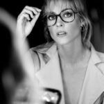 Maggie Civantos Instagram - Una vez más, encantada con la nueva colección de gafas otoñales que acaba de lanzar @opticalia. ¿Tú con qué modelo te quedas? #MeGustanLasGafas #Opticalia #OpticaliaPeople #ad 📸 @romerodeluquefoto 🫶🏼 @diorbeauty @mariagarciamua @diorling1 🖤 Madrid, Spain