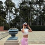 María Chacón Instagram – Girl therapy con @clarinsusa 🌸 Beverly Hills, California