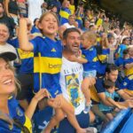 María del Cerro Instagram - Boca en Familia 💙💛💙 @bocajrsoficial La Bombonera, Buenos Aires, Argentina