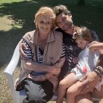 María del Cerro Instagram - Nunca pensé en tener el privilegio de que mis hijas compartieran con sus Bisabuelos, Tata , gracias por tanto ♥️♥️♥️ Descansa en Paz , que acá te honramos recordando los findes eternos en el adorado Campito , Mar del Plata y las navidades ♥️🙏 Ya estás en Paz con tu Gran Amor