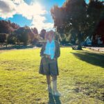 María del Cerro Instagram - Hace unos días en nuestra Amada Patagonia ♥️🏔️⛺️🌈☀️ . Para el civil de mi cuñada y a la distancia…. Con 400 msjes de por medio , Ella @maiteirazu me armo el mejor Look ⛺️ . @bokenoficial