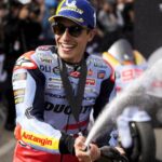 Marc Márquez Instagram - Sábado acabado! Seguimos descubriendo cosas para seguir mejorando. Ahora toca concentrarse al máximo para mañana! ✊🏼 Saturday done! Keep discovering new things to improve. Focus on tomorrow! #MM93 #PortugueseGP