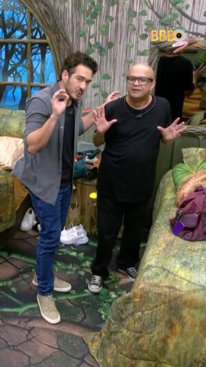Marcos Veras Instagram - #VAMOINVADIRSUACASA 🏠 • E eles deixaram a mala com o Poder do Falso ali no Gnomo como quem não quer NADA 🤪 #BBB24 #RedeBBB