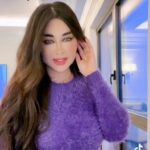 Marina Alobaidi Instagram - 👑💜وداعة عيوني الحلوه الي ما احلف بيهن كذب من اسمع او اشوف اضحك من كل قلبي واني نادرا ما اضحك من قلبي ؛ فَـ الف شكر والله 😂 . . #مارينا_العبيدي #ملكة_جمال_العرب #missarabworld2021🇮🇶 #tiktok #explorepage