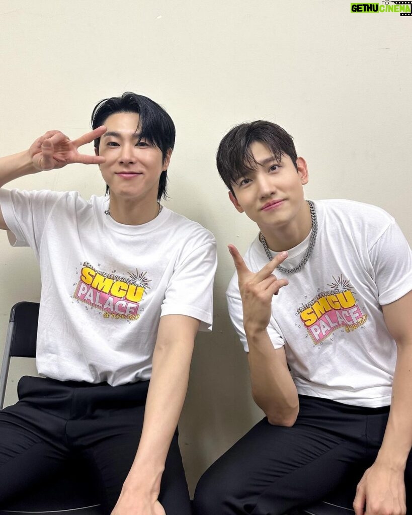 Max Changmin Instagram - SM Town Live 2024 in Tokyo‼️ 楽しかったです♪ 見に来てくださってありがとうございます😊❤️ #東方神起　#wearet
