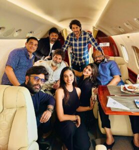 Meenakshi Chaudhary Instagram - #GunturKaaram has landed in Guntur! 🌶️
