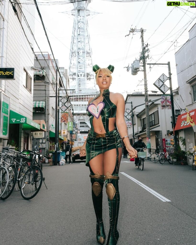 Megan Thee Stallion Instagram - Its been fun Japan 💚 Osaka, Japan