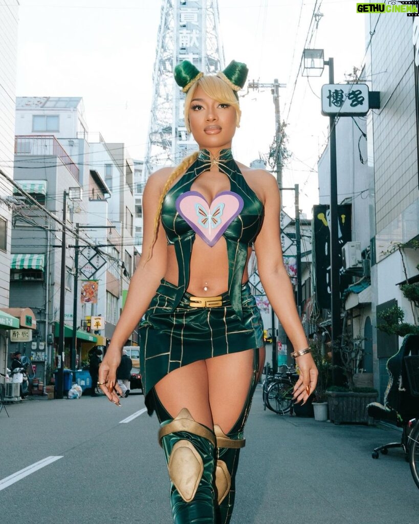 Megan Thee Stallion Instagram - Its been fun Japan 💚 Osaka, Japan