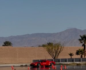 Melissa Roxburgh Instagram - Thank you @ferrariusa #corsopilota for the week! Had so much fun learning to race 🏎️ 

#highpowered