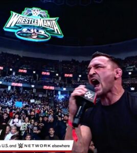Michael Chandler Instagram - Trusted with the 🎤 - Walk On. - See you at the top! . . . . #wwe #wweraw #UFC #tkogrp