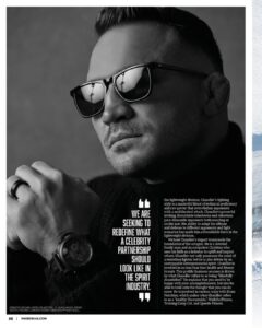 Michael Chandler Instagram - Proud of this piece by @inkedmag - I’ve always set out to change the narrative of what a fighter is. We still have work left to do. - Walk On. - See you at the top!
