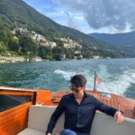 Nadech Kugimiya Instagram - ☀️💋💃🏻🍷🧣☀️ Lake of Como