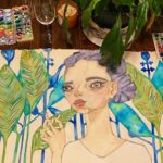 Natalia Téllez Instagram - Esto también soy yo, algunos dibujillos 🖼️
