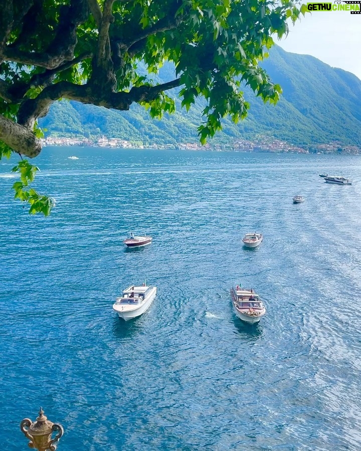 Natalie Mariduena Instagram - manifesting all summers in como Lake Como