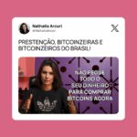 Nathalia Arcuri Instagram - BITCOIN PODE VALER R$2 MILHÕES 🌽🥳 Mas será que vale a pena comprar? O próximo Halving pode valorizar ainda mais o BTC e a estimativa é que ele aconteça agora, no final de abril de 2024. “ENTÃO É PRA SAIR COMPRANDO BITCOIN ADOIDADO?” Calma, meus calabresos… o primeiro passo nesse mercado é entender como ele funciona e se conversa com as suas metas. Ficou curioso e quer aprender, além de descobrir se esse investimento é pra você? Envia CONTA MAIS aqui nos comentários que eu te envio o link do vídeo que acabou de sair no canal!
