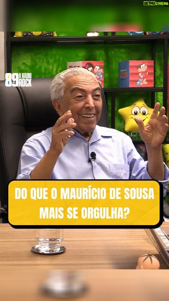 Nathalia Arcuri Instagram - O QUE VOCÊ JÁ APRENDEU COM OS GIBIS DA TURMA DA MÔNICA? Em um papo com a 89, o Mauricio de Sousa contou que o que ele mais se orgulha em todo o seu trabalho como pai da Turma da Mônica é a alfabetização. #89 #aradiorock #radiorock #vivaorock #rock #89fm #89aradiorock #rock #turmadamonica #msp #mepoupe89