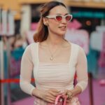 Nathalie Odzierejko Instagram - Hi Barbie!! Lâchez une pluie d’emoji roses dans les commentaires 💕💖💘🎀💞 (j’ai complètement adoré ce film) Barbie Land