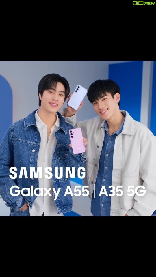 Nattawat Jirochtikul Instagram - ครอปยังไงก็ คมมมม 🥰🤳 นี่เลย! Samsung Galaxy A55 5G และ Galaxy A35 5G ถ่ายวิดีโอ 4K แล้วครอป ก็จะพบความสดใสของผมน้องโฟ้ดโฟ้ดแบบคมจัดดดด #SamsungxGeminiFourth #GalaxyA55 5G #GalaxyA35 5G #Samsung #ครอปยังไงก็คม