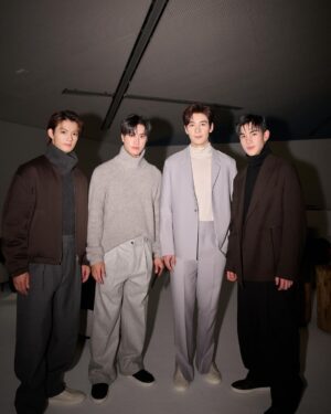 Nattawat Jirochtikul Instagram - Such an honor to be in #ZEGNAFW24 
@zegnaofficial @alessandrosartoriofficial #ZEGNA #ZEGNAxGeminiFourth