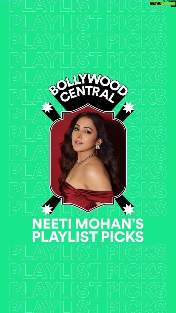 Neeti Mohan Instagram - Even @neetimohan18 agrees, that unki, humari, sabki jaan is Bollywood Central. Playlist aisi jo baje toh seedha dil ke centre mein lage 🎶💘 #SpotifyBollywoodCentral