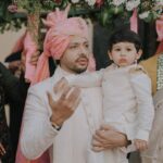 Neeti Mohan Instagram - Overjoyed and Beyond Grateful for such an auspicious occasion in our family. Papa had to miss our wedding due to health reasons but this time, in his presence the wedding felt complete. Thank you God for this 🙏🏼🥹 We feel blessed, as with folded hands we welcome Thakur Family in our lives. Welcome home @whokunalthakur 🌹🫶🏻 Ab tum bhi Mohana gaye ho! Golu! our choti bacchi @muktimohan wishing you a lifetime of happiness, prosperity and love ❤️ Sabka khayaal rakhna aur apna sabse zyaada. Mud ke na dekho Dilbaro 😥 #KunalKoMiliMukti Thank you for capturing these precious moments @themadeinheaven 🫶🏻