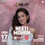 Neeti Mohan Instagram - Prepare for an electrifying experience as the enchanting @neetimohan18 takes the Milan’24 stage by storm! 🎶 Mark your calendars on march 17 - it’s a musical fiesta you won’t want to miss!! . . . . #milan24 #livethechange #16thedition #srminstituteofscienceandtechnology #srmist #culturals #chennaicampus #srmktr #milan #milan2024 #chennaicolleges #campuslife #collegefest #collegeindia #collegeculturalsindia SRM Institute of Science and Technology