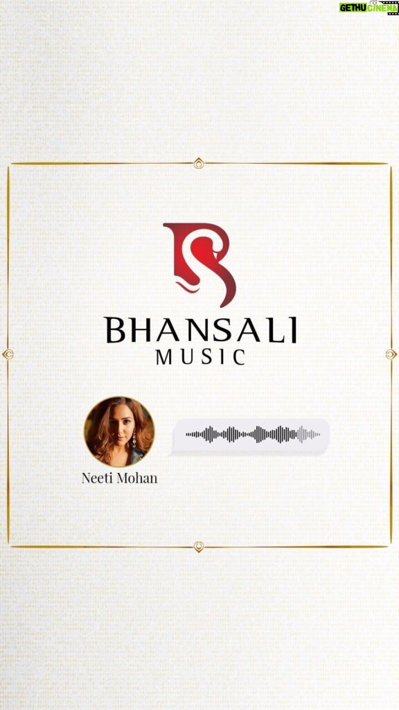 Neeti Mohan Instagram - Your love and support means a lot! Thank you @neetimohan18 for your best wishes ❤ #SanjayLeelaBhansali #BhansaliMusic @prerna_singh6