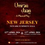 Neetu Chandra Instagram – NJ! Everyone’s talking about Umrao Jaan Ada. Don’t miss out! Get your tickets NOW! (April 12-13)
.
.
@meit23shah
@umraojaan
@nituchandrasrivastava
@rajeev.goswami
@irfanksiddiqui
@gravityzeroent
@salimmerchant
@salimsulaimanmusic
@sulaiman.merchant
@stu_telang
@sandip.blocks
@dotblocks.india
@pankajrkothari
.
.
#UmraoJaanAda #UmraoJaanAdaOnTour #NorthAmericaTour #GetReadyForMagic #WestEndExperience #AprilMayJune2024 #EnchantingTheatre #NeetuChandra #MeitShahProductions #LightsCameraUmrao #TimesSquareMagic #WestEndInAmerica #MusicalJourney #RajeevGoswami #IndianTheatre #USATheatreTour #BeyondBollywood #DiscoDancer #CulturalExtravaganza #LivePerformances #UmraoInUSA #TimelessClassic #ExperienceUmraoJaan #SpectacularEntertainment #newjersey New Jersey