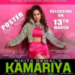 Nikita Rawal Instagram - The stage is set, the excitement is palpable! Get ready to groove to the beats of my electrifying new track, 'Kamariya'! Mark your calendars for March 13th and let the countdown begin #kamariya #posterlaunch #newsong #comingsoon #nikkitunes #nikitarawal #newsong #poster #outnow