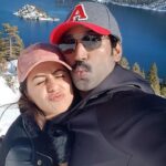 Nikki Galrani Instagram - From my favorites album about my favorite human, the one who turns ordinary days into extraordinary adventures 🌈 Happy Birthday @aadhiofficial ♥️ Grateful for you everyday ✨ P.S : Here’s to us getting stronger & thicker over the years just like my eye brows have 👀😂