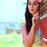 Nikki Galrani Instagram - Lost in a day dream 🦚