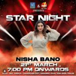 Nisha Bano Instagram - @srisukhmanigroupinstitutes ❤️ #nishabano #roshanprince ❤️#livemusic @mhoneworld