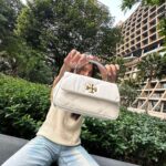 Nittha Jirayungyurn Instagram - On a lovely sunny day☀️ #ToryBurchSS24 #ToryBurchThailand