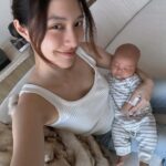 Nittha Jirayungyurn Instagram - เกาะเเน่นๆนะลูกน้าา🥰💗 @marin.makin_kuha