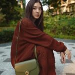 Nittha Jirayungyurn Instagram - Embrace the simplicity elegance 🥰💚 @LoroPiana #LoroPiana #LoroPianaGhieraBag