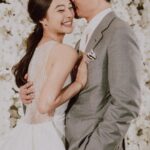 Nittha Jirayungyurn Instagram - Happy 4th Anniversary ดีใจที่ได้มีผู้ชายคนนี้อยู่เคียงข้างในทุกๆวัน ตั้งแต่วันนั้นจนถึงวันนี้รักมากขึ้นทุกวันเลยยยย ขอบคุณนะคะ💗☺️ @saint_kuha