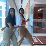 Nyla Usha Instagram - How late is too late to jump on a trend 🤓🤣 Dancing with the cutest @nyla_usha 🤩 DC @alexbiswokarma___