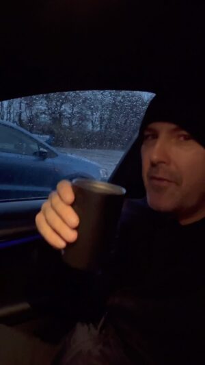 Paddy McGuinness Instagram - I managed to get 9 in with an extremely wet shaft matron. #golf #rain #wind #dark #winter