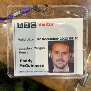 Paddy McGuinness Instagram - Very strong ID pic. Not sure where they got it from but I’m using it on my next passport! 😁 #id #passport