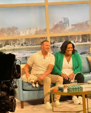 Paddy McGuinness Instagram - I had such a good time hosting @thismorning with @alisonhammond55 today! I’ve so much time for that girl, salt of the earth. #thismorning