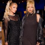 Paris Hilton Instagram - Thank you @TheOnlyJasonLee and @BadGalRiri for hosting such a beautiful dinner for the #HollywoodCares Foundation 💖 I had such a wonderful time being surrounded by incredible philanthropists and advocates who want to create a better world for the next generation! And Jason, thank you again for your kind words, meant so much to me🥹 So proud of you and all the incredible work you are doing for foster children. ❤️ #SlivingForACause ✨ The Little Door