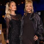 Paris Hilton Instagram - Thank you @TheOnlyJasonLee and @BadGalRiri for hosting such a beautiful dinner for the #HollywoodCares Foundation 💖 I had such a wonderful time being surrounded by incredible philanthropists and advocates who want to create a better world for the next generation! And Jason, thank you again for your kind words, meant so much to me🥹 So proud of you and all the incredible work you are doing for foster children. ❤️ #SlivingForACause ✨ The Little Door